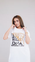 Stryke 100% Hockey DNA Premium White T-Shirt